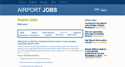 Desktop Screenshot of airportjobs.org