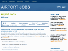 Tablet Screenshot of airportjobs.org